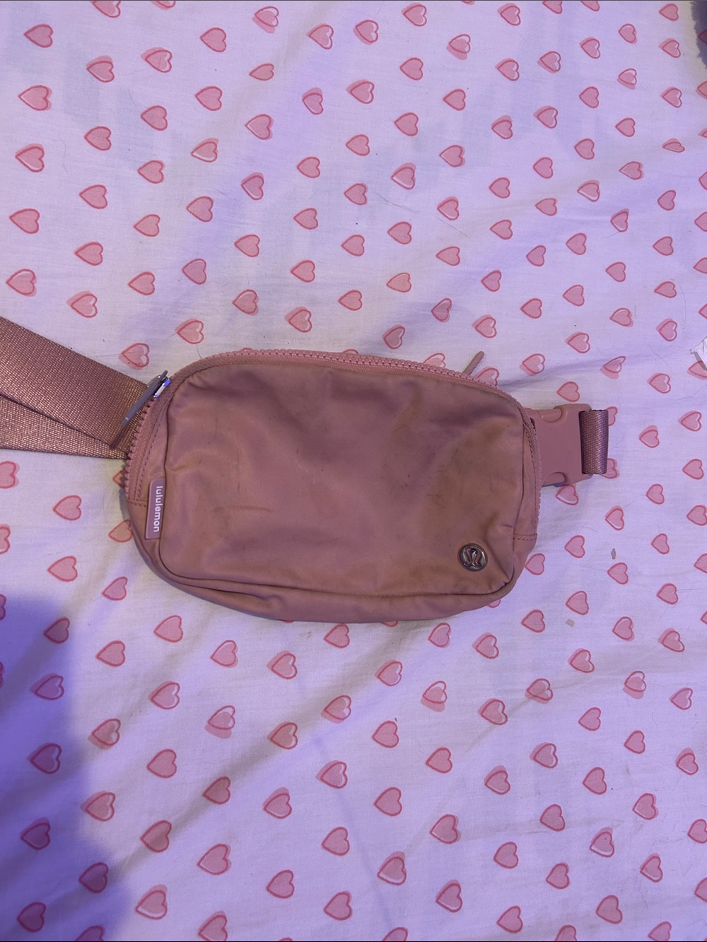 lululemon athletica Dusty Pink Crossbody Waist Bag